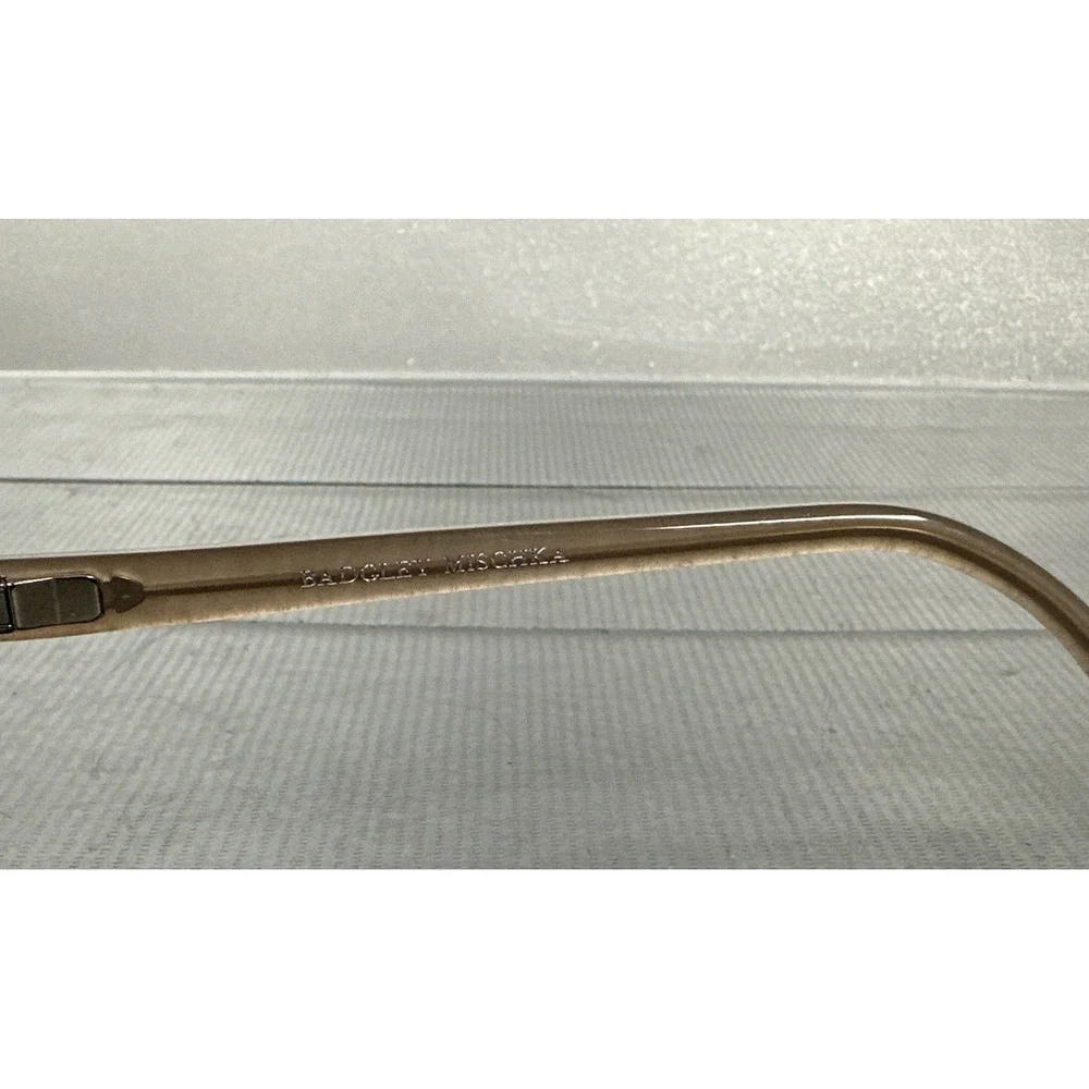 Badgley Mischka Eyeglasses, Frames Only, Tashie, 52-16-135, Plastic, Sand